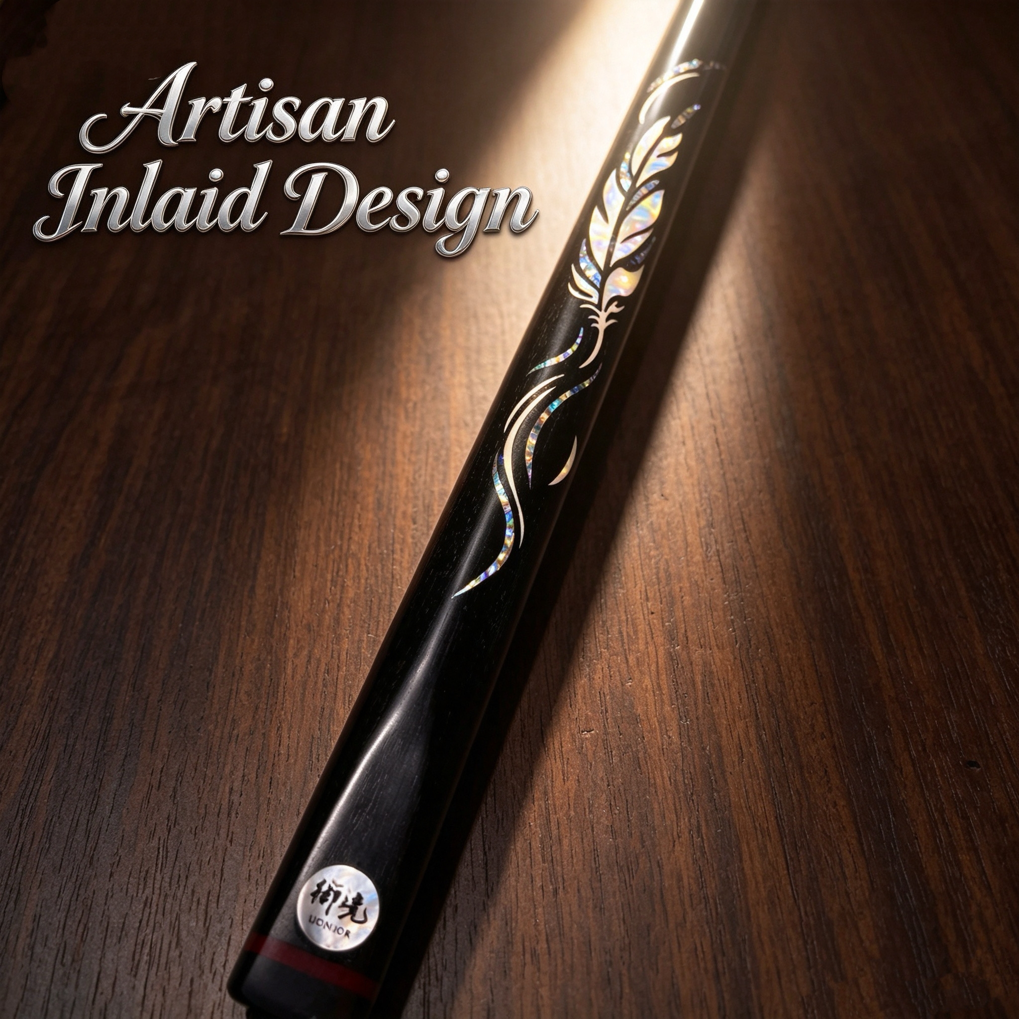 ACSWORD  One-Piece Snooker Cue – Handcrafted Ash Shaft Full-Length Professional Cue | Club & Home Use Malaysia