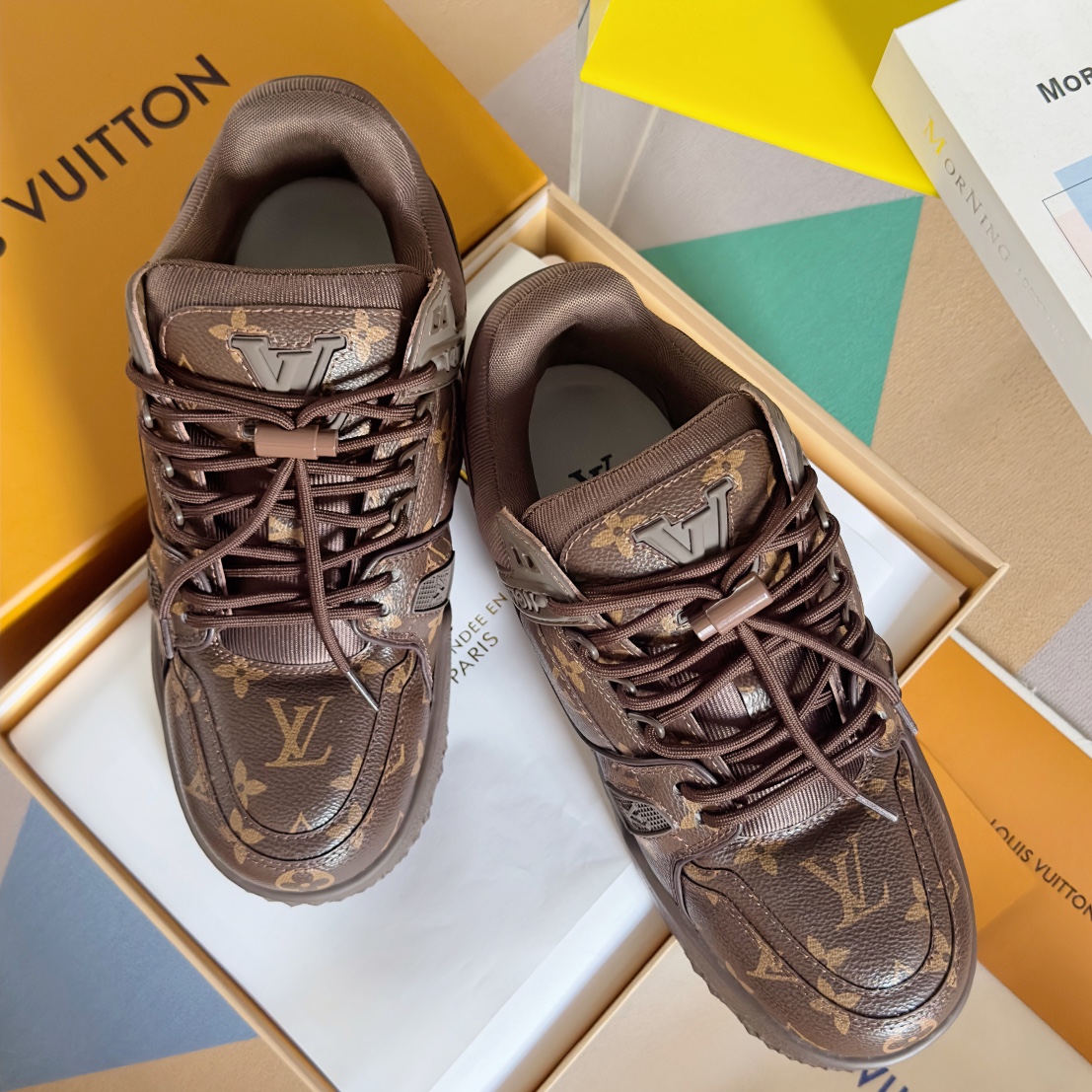 LV Unisex Trainer Maxi Sport Shoes