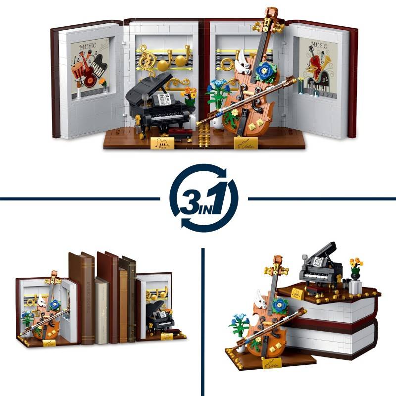 Mork 028007 - Musical Instrument Bookend