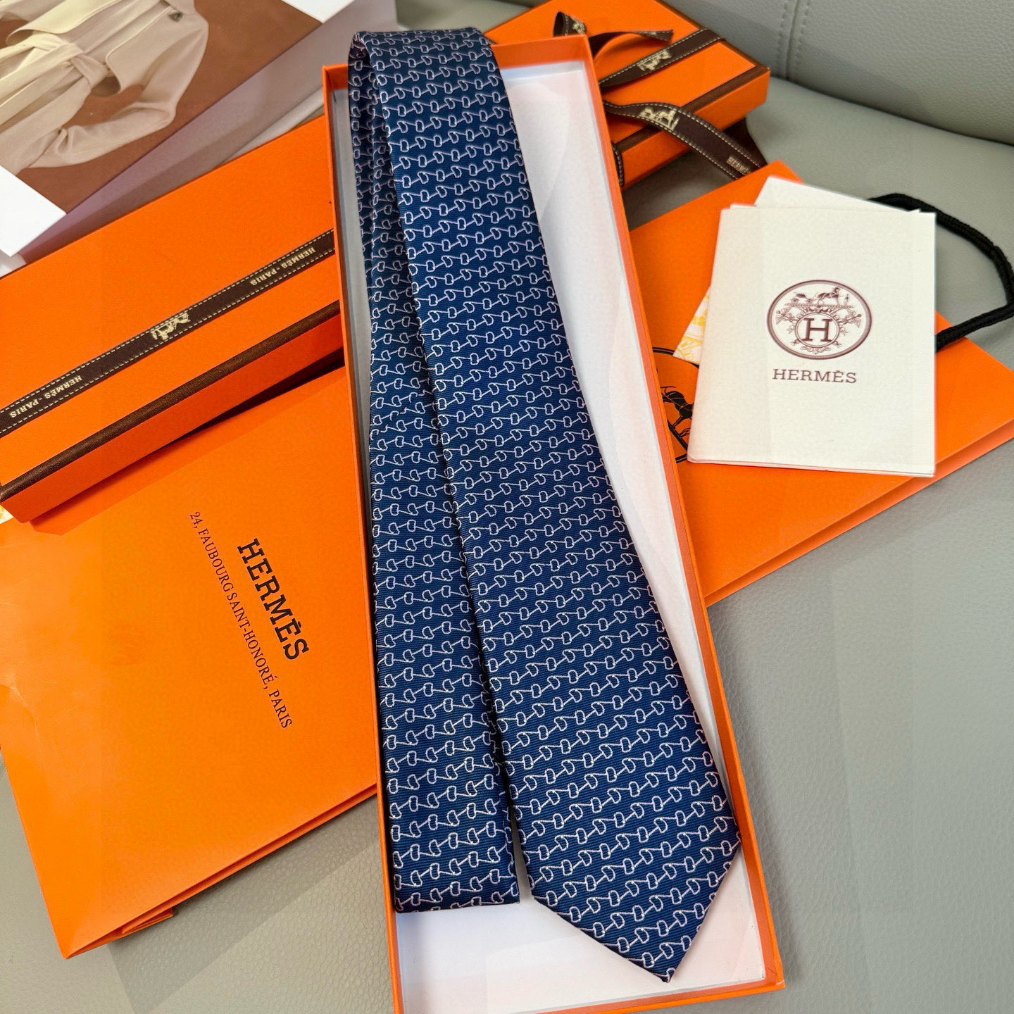 Hermes Men's Neck Tie