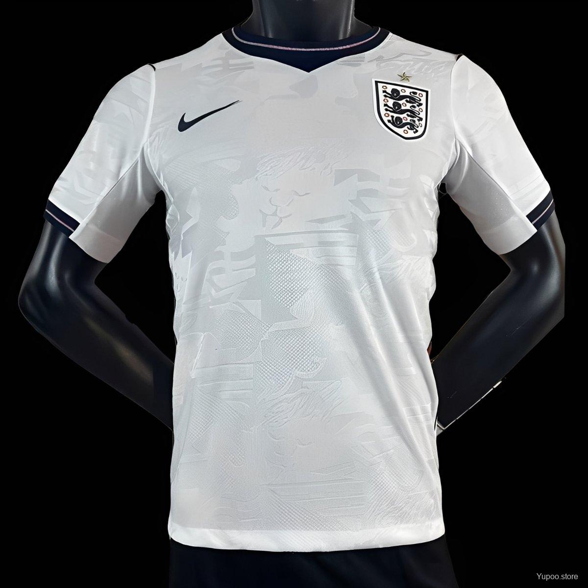 Player Version 2026 England Home Jersey S-2XL