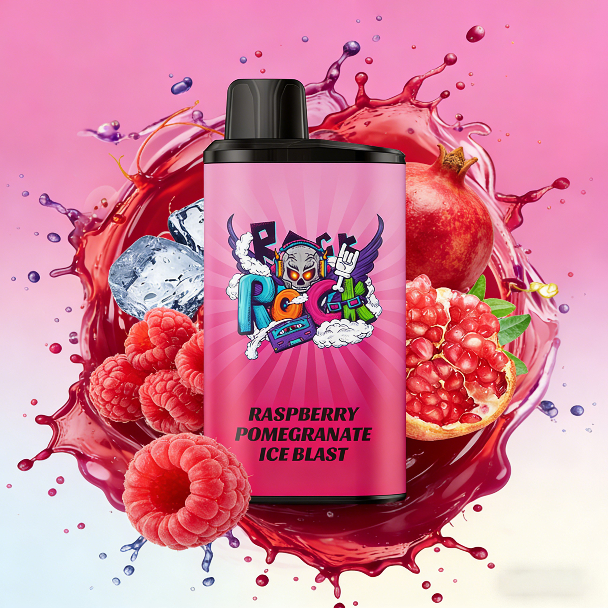 IGET BAR PRO-RASPBERRY POMEGRANATE ICE BLAST