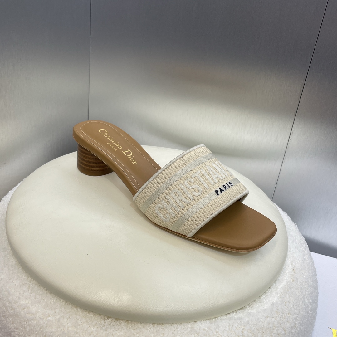 Women' Dior Classic Dway Heeled Slide