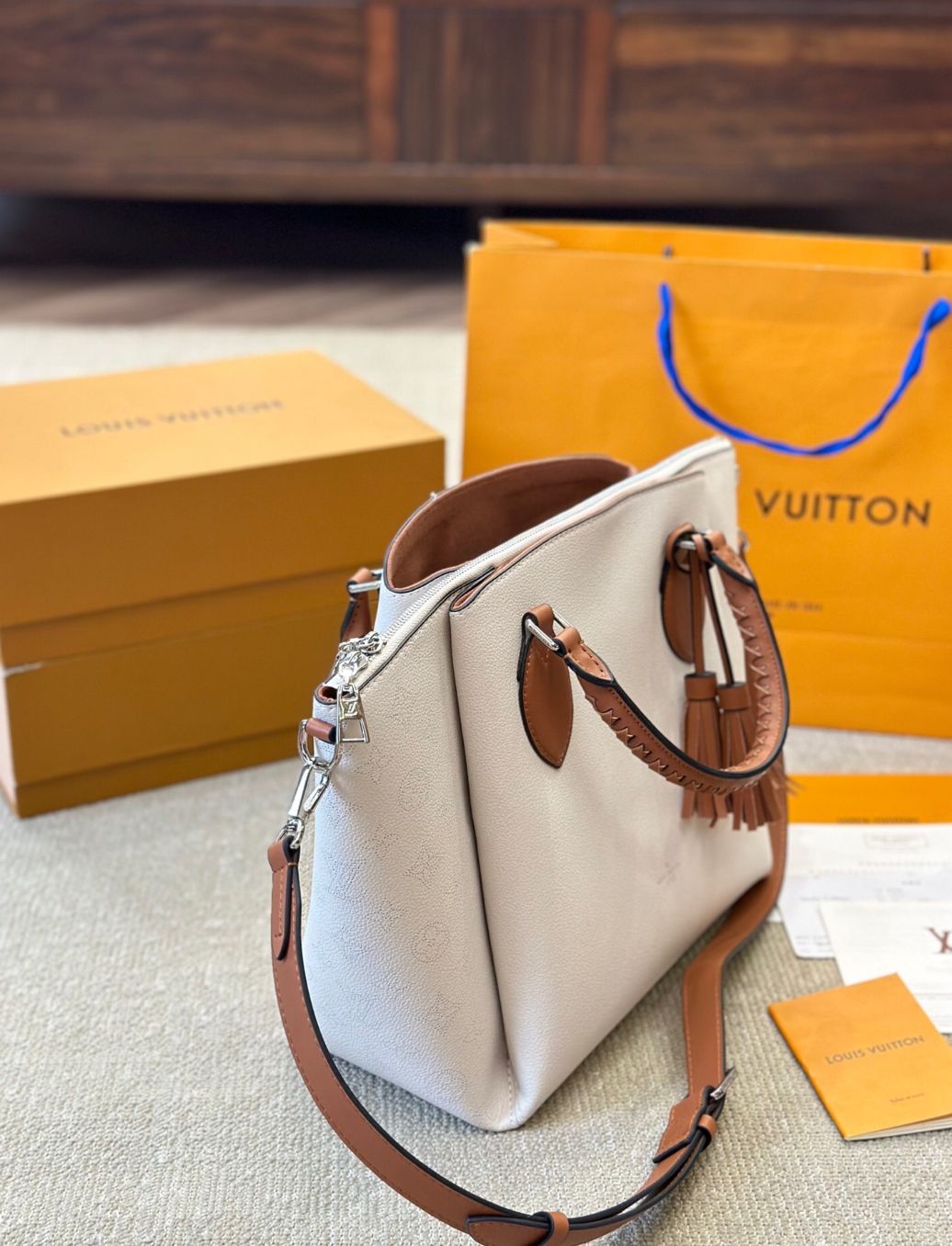 Louis Vuitton LV haumea tote bag