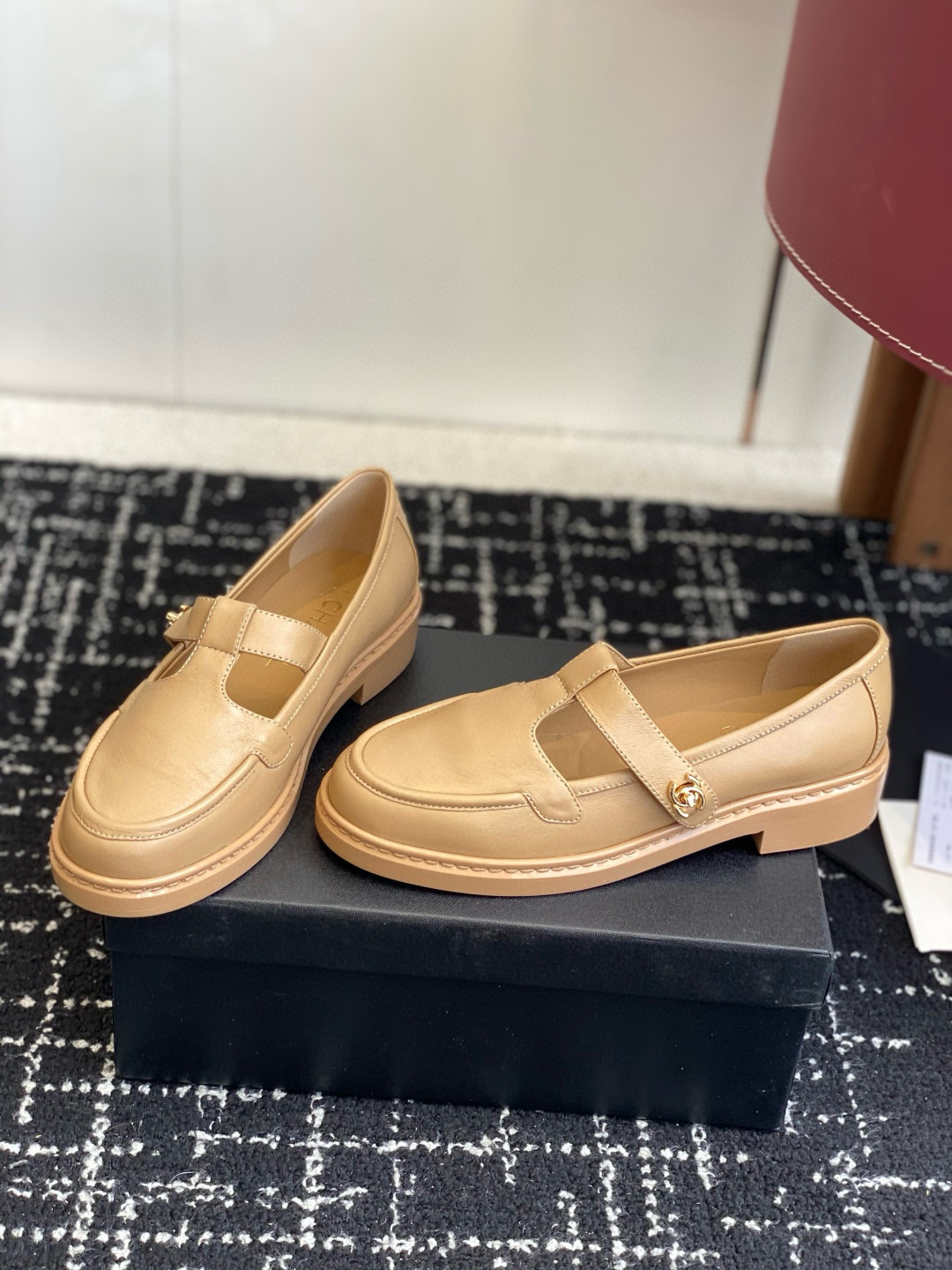 Chanel Leather Loafers