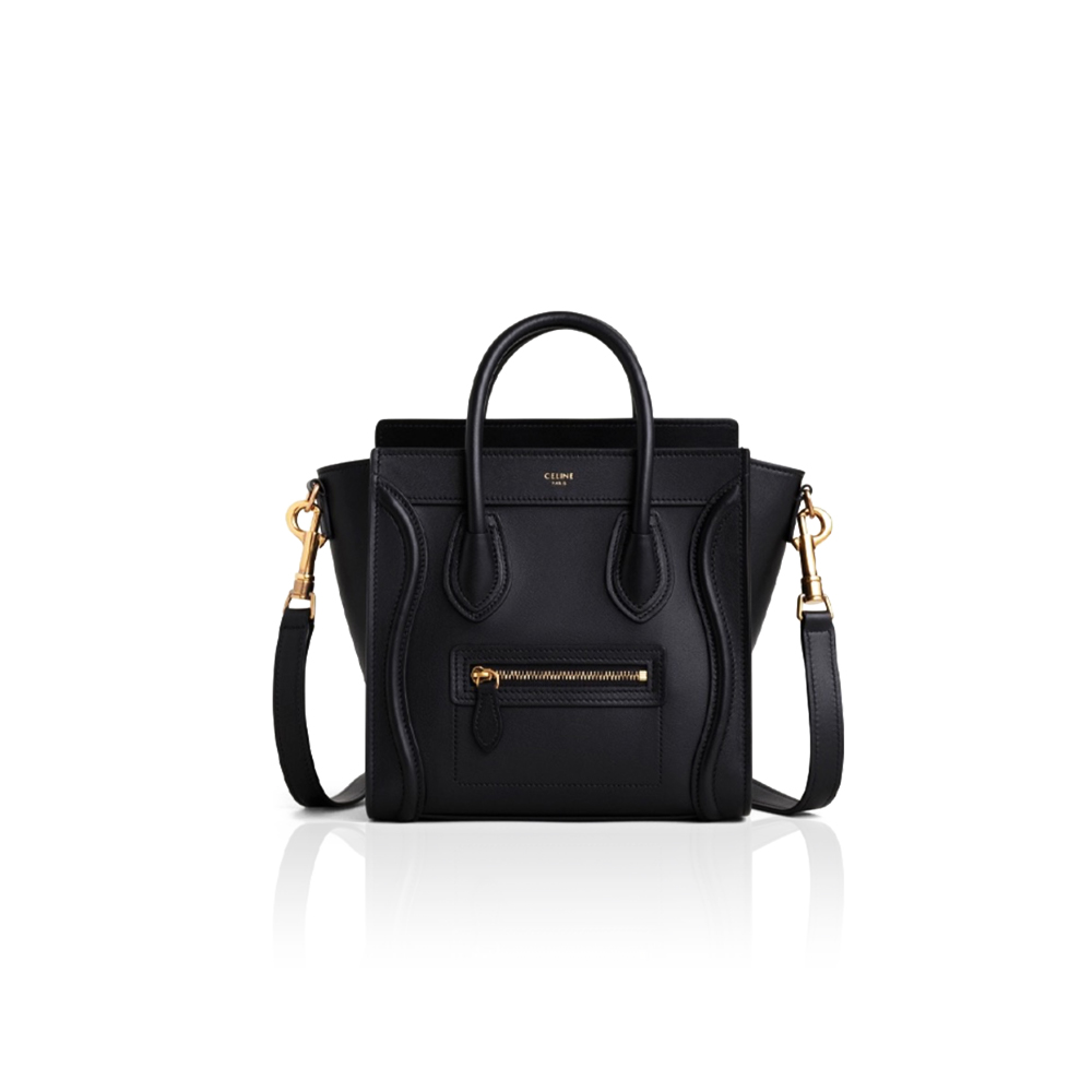 Celine Luggage Smiley leather handbag crossbody bag