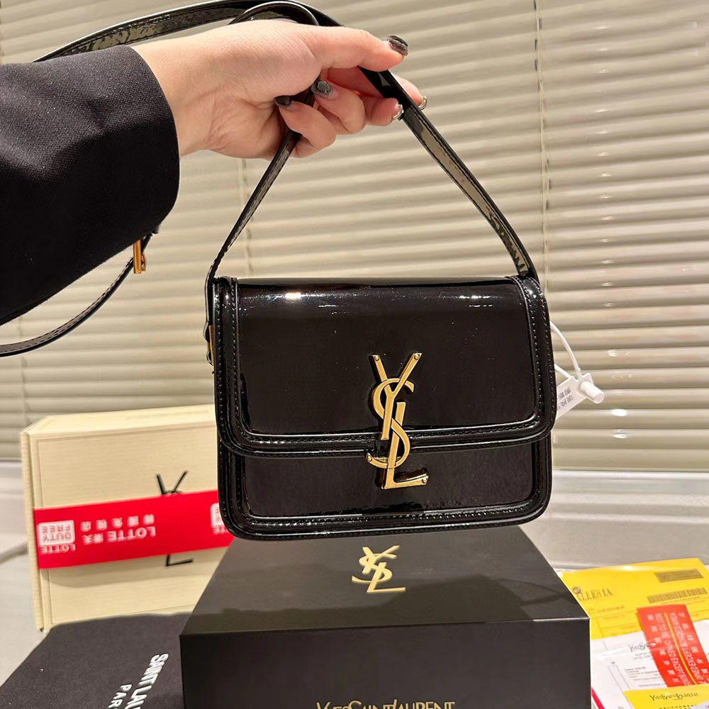 Saint Laurent YSL SOFLERINO Bo* Glossy Bag