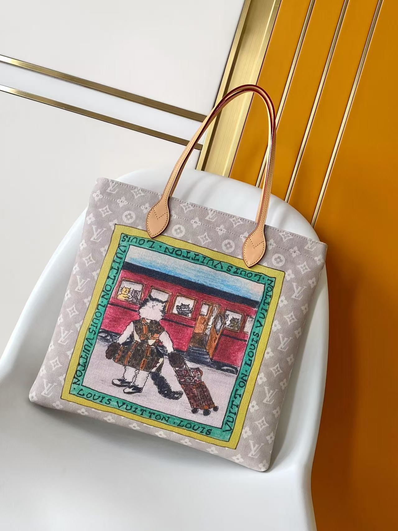 Louis Vuitton LV new canvas handbag