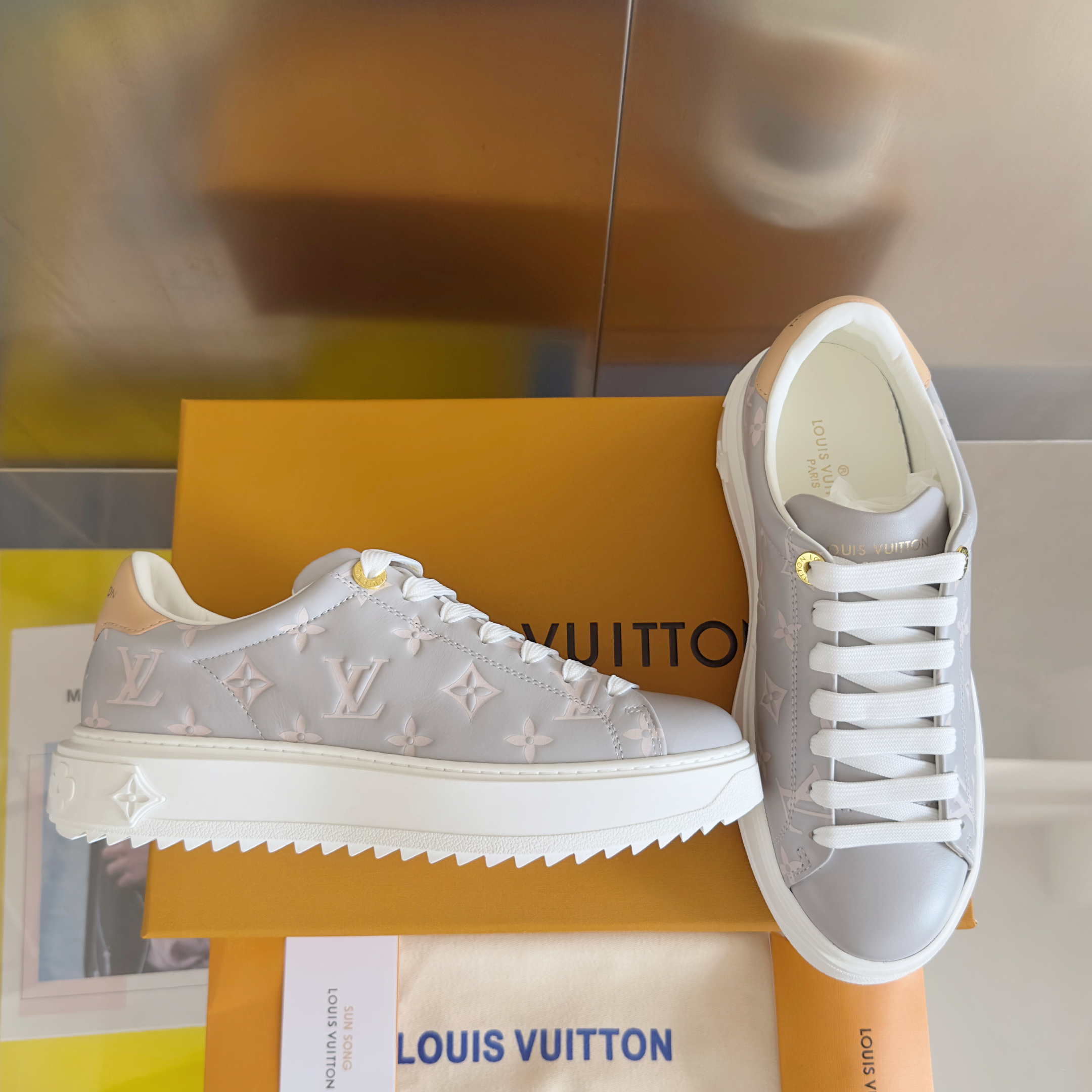 Women's LV Time out Sneaker Sport Shoes