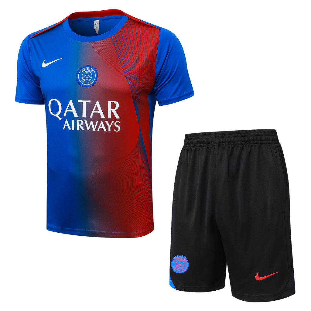 PSGTraining Short sleeve Suit 25/26 | Soc Jersey - Premium Football Jersey