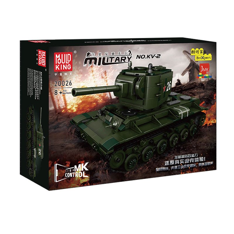 MOULD KING 20026 - KV-2 Tank