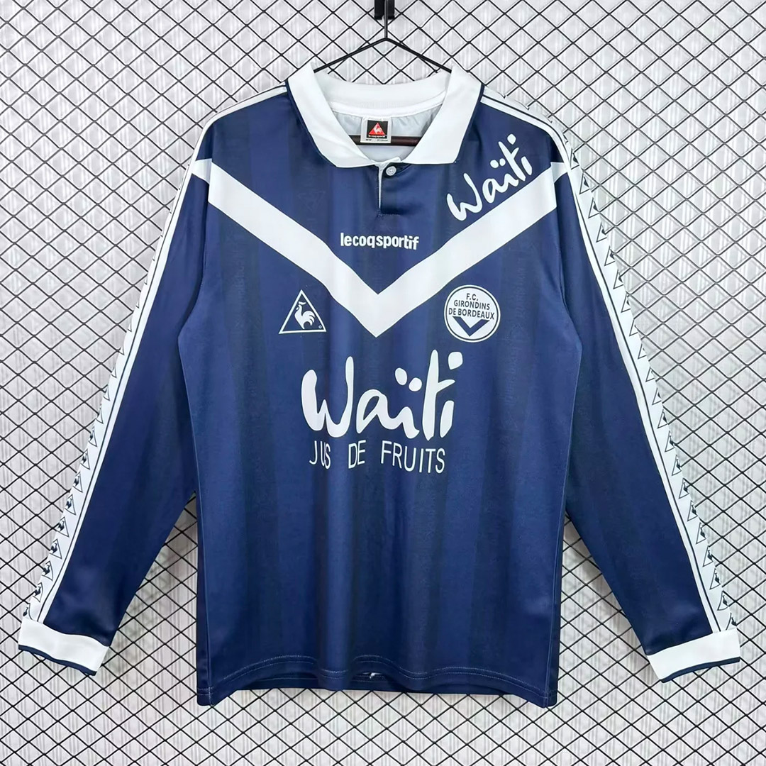 FC Girondins de Bordeaux 1996/97 Home Jersey Long Sleeves S-XXL