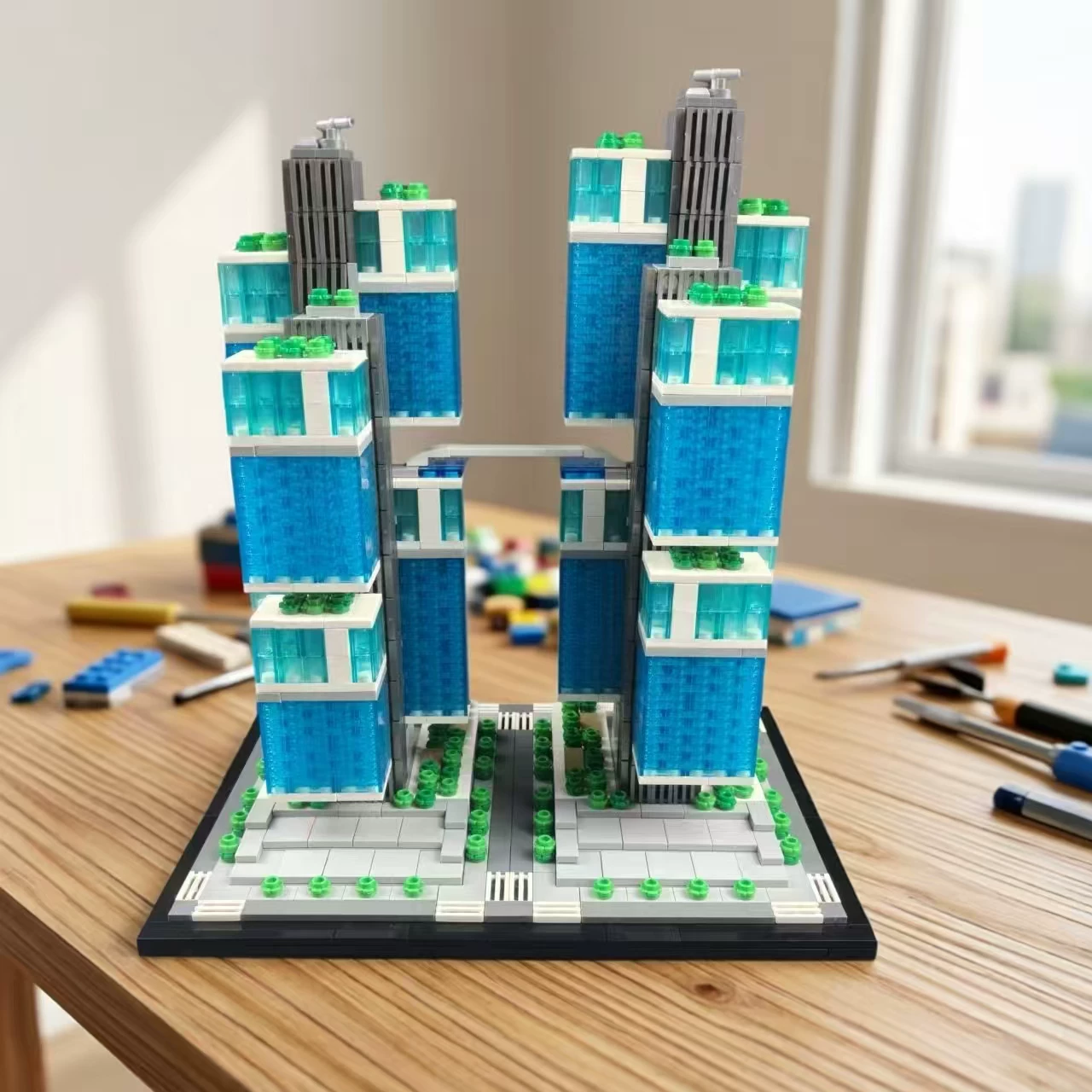 MOC 244414 - DJI Sky City 1:800 Scale