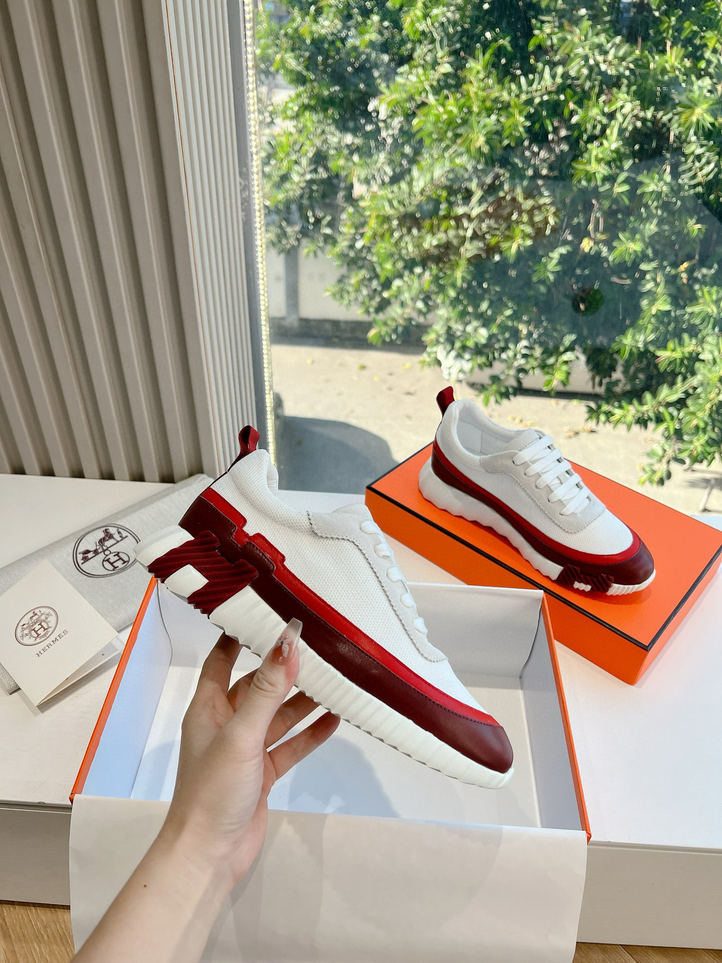 Hermes Men's Bouncing Sneakers