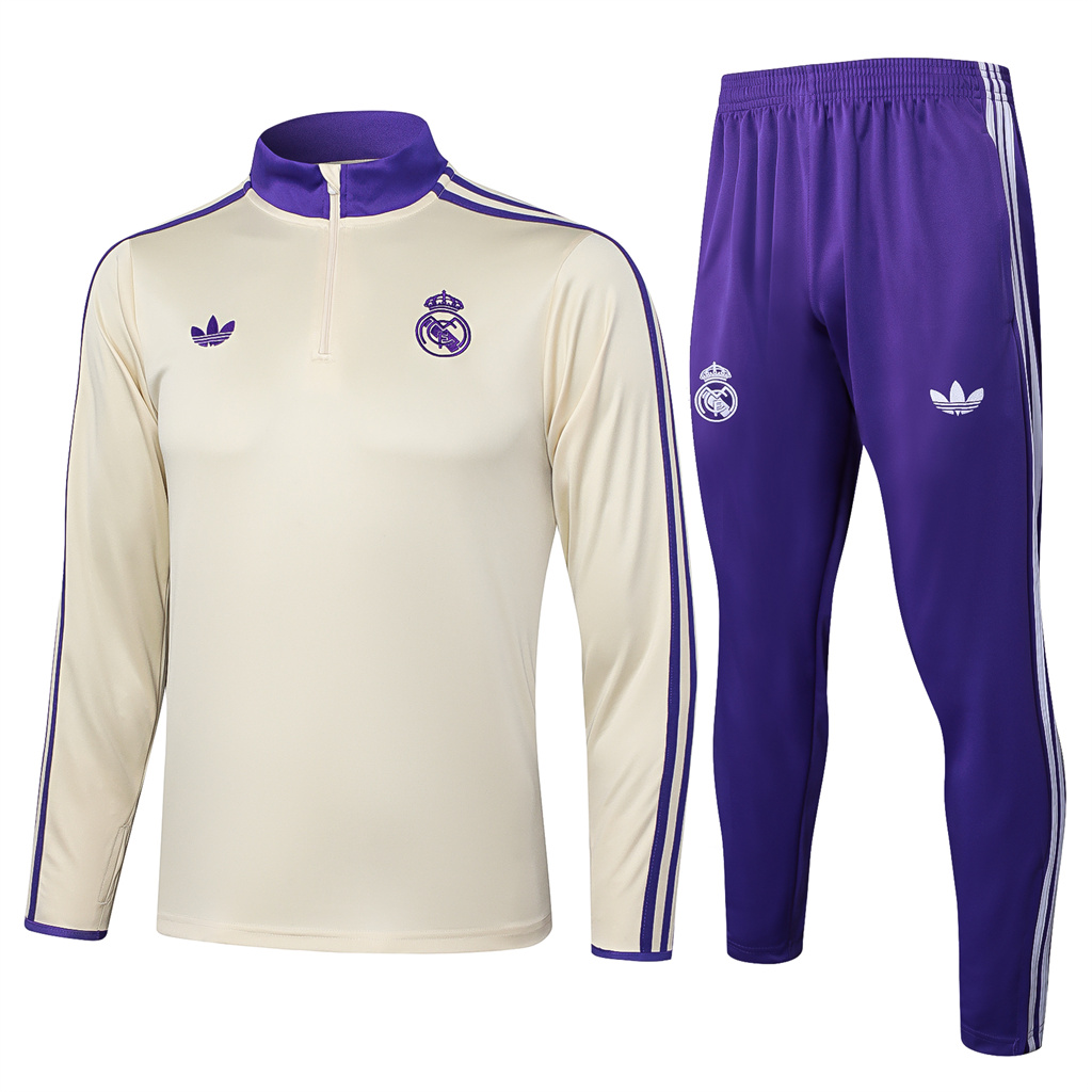 Real Madrid Training Jersey Suit 25/26 | Soc Jersey - Premium Football Jersey