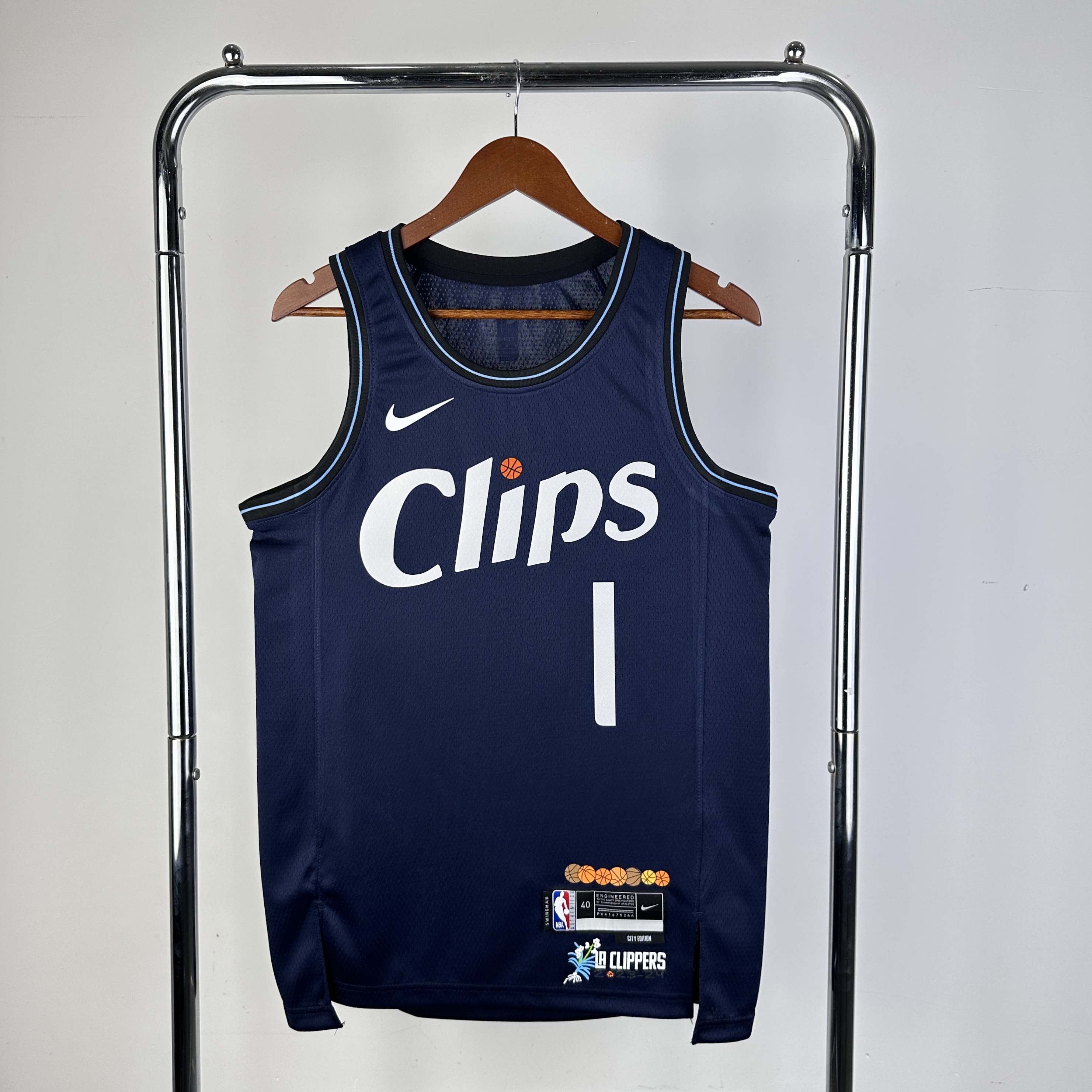 23 Season Los Angeles Clippers City Edition No.1 Harden