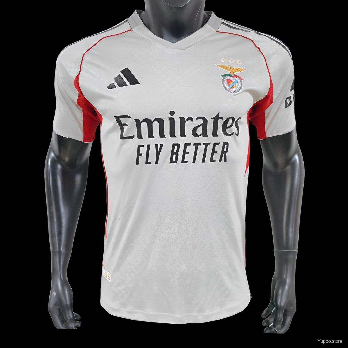 Player Version 25/26 Benfica Away Jersey  S-XXL