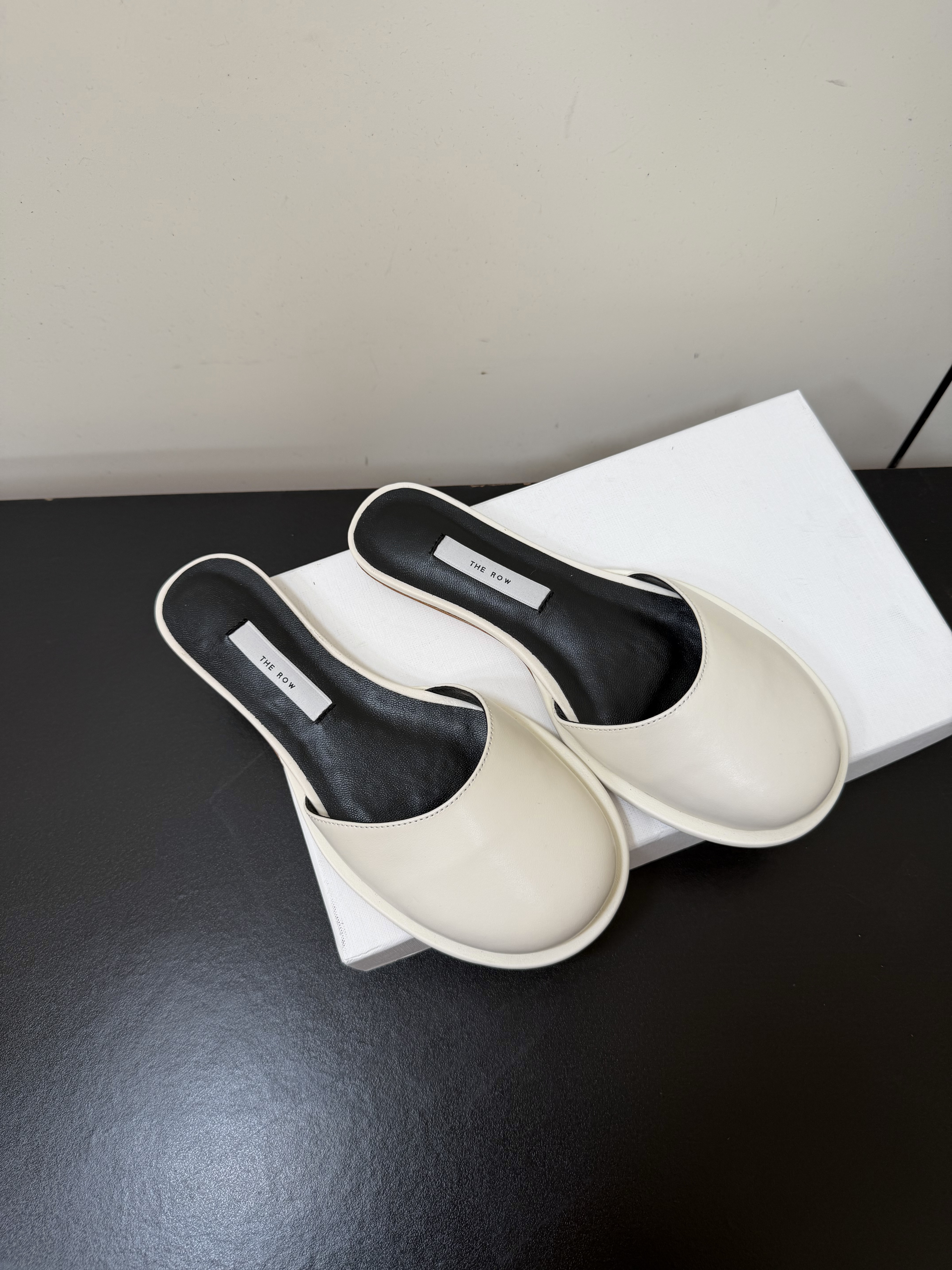 The Row Leather Mule