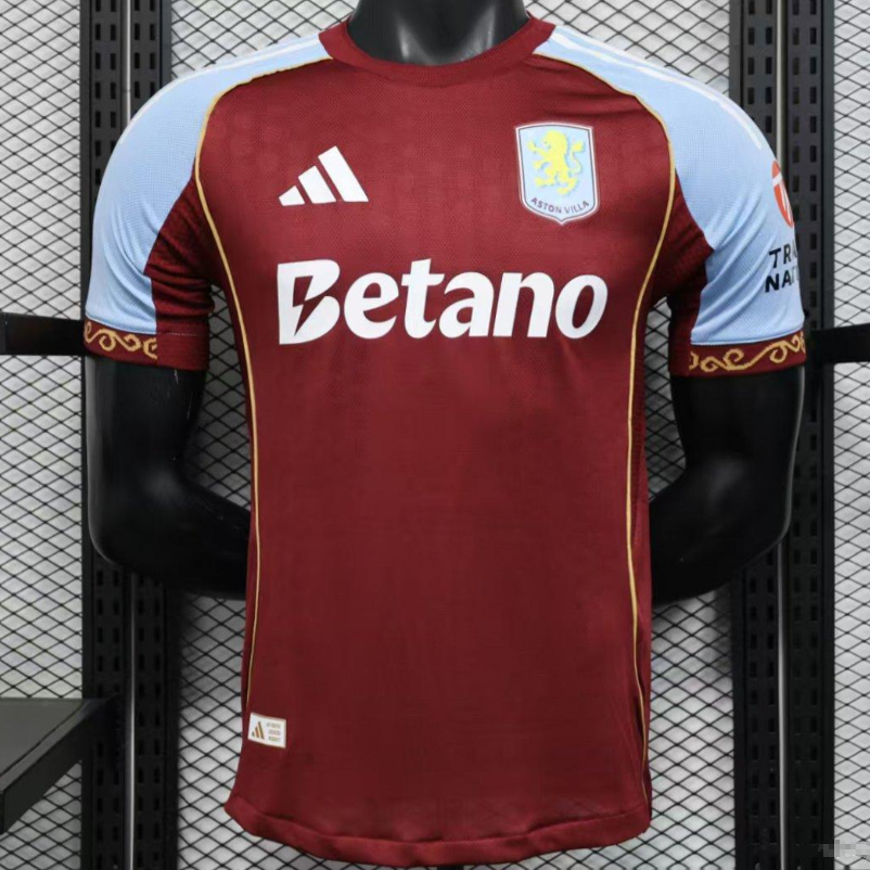 Player Version 25/26 Aston Villa Home Jersey S-2XL