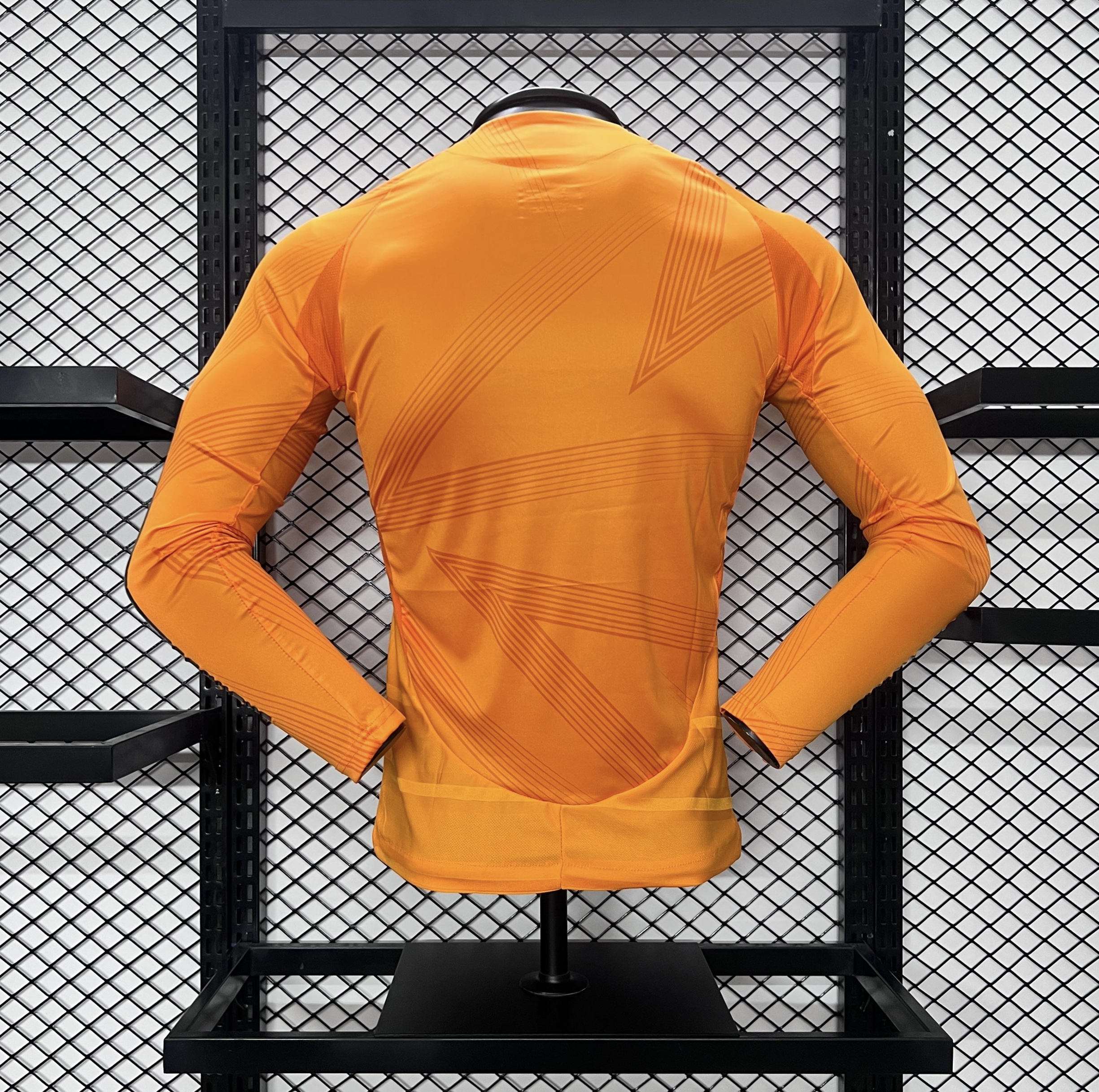 Player Version  Real Mαdrid 24/25 Away Orange Long Sleeves