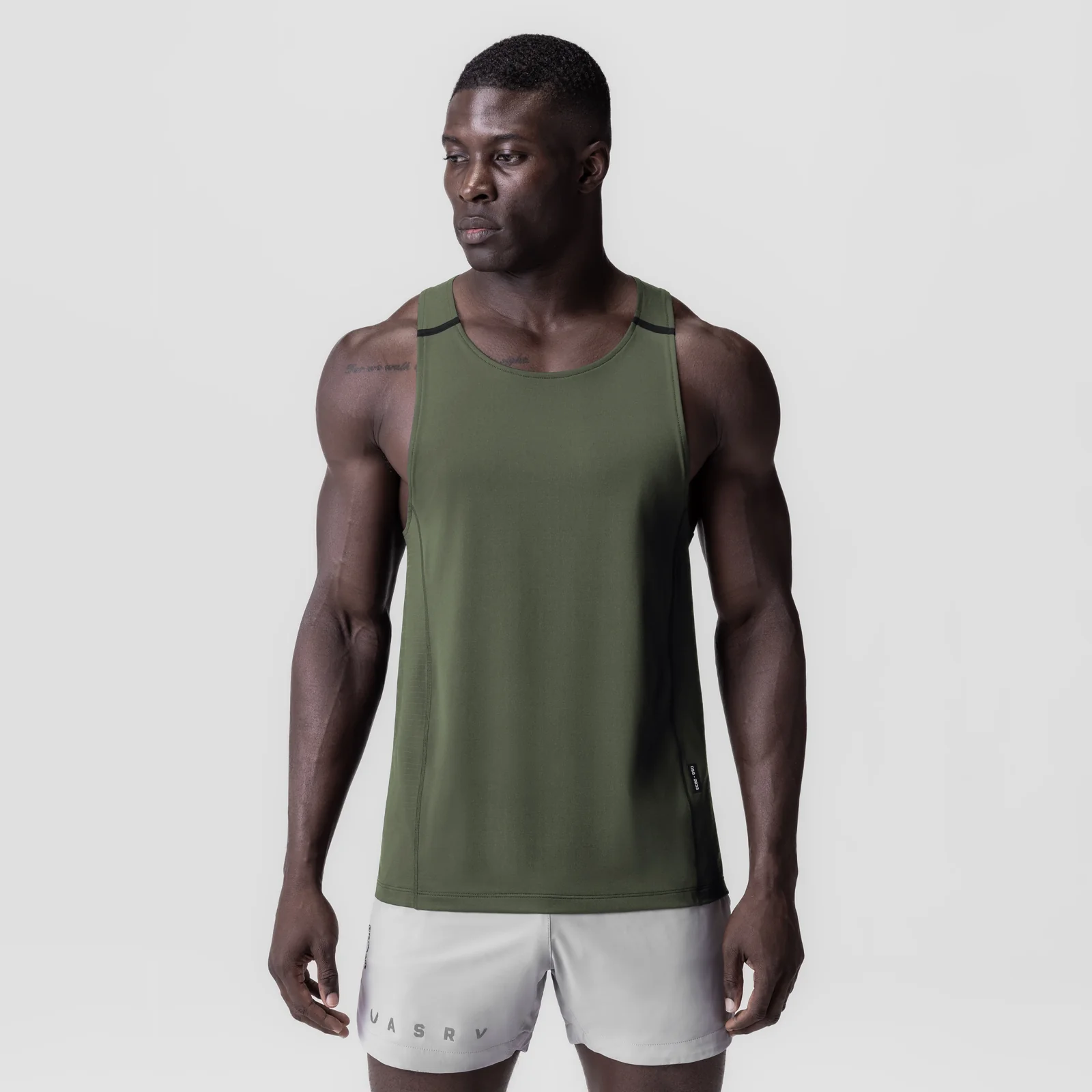 0833. 3D-Lite 2.0 Lycra Pro Singlet - Olive