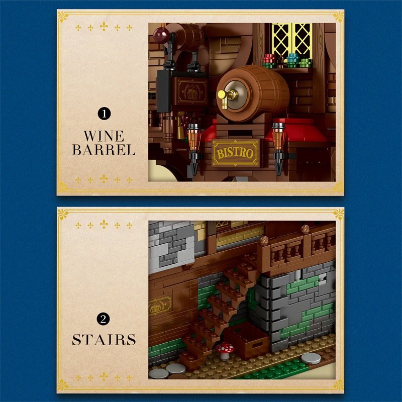 ReoBrix 66018 - Medieval Bistro