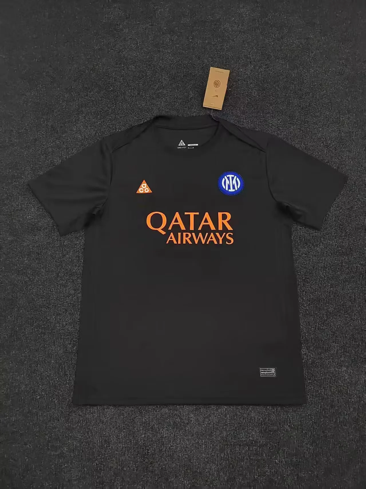 2026-27  Inter Milan Training Levver Black Soccer Jersey 1:1 Thai Quality