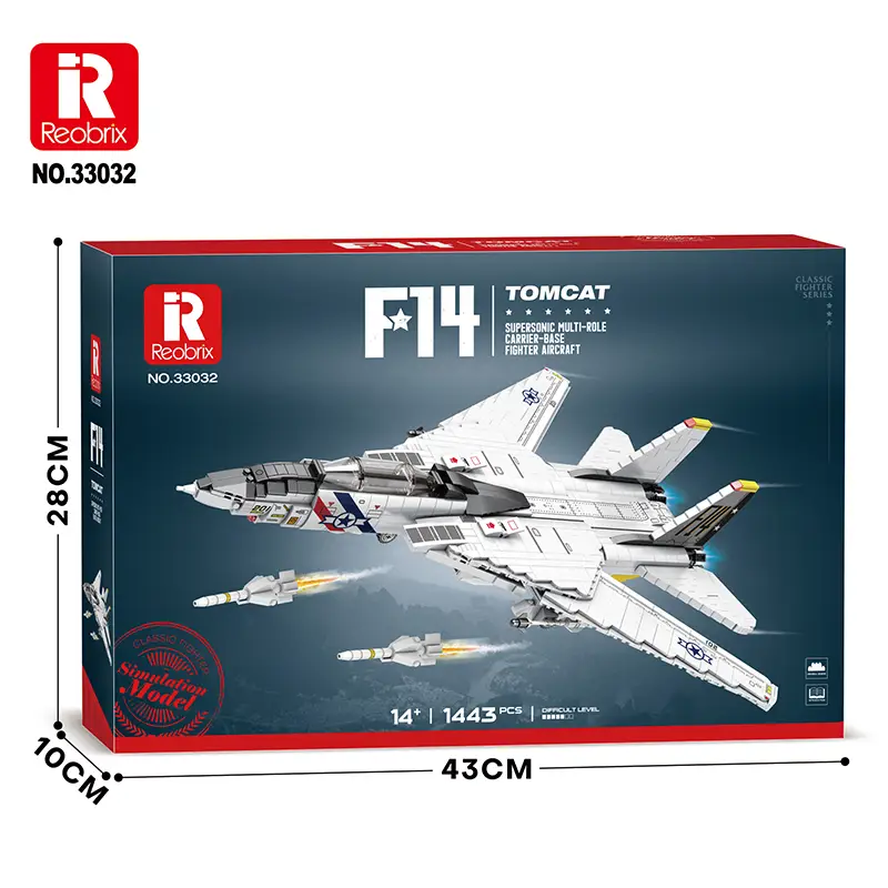 Reobrix 33032 - F-14 Fighter Tomcat