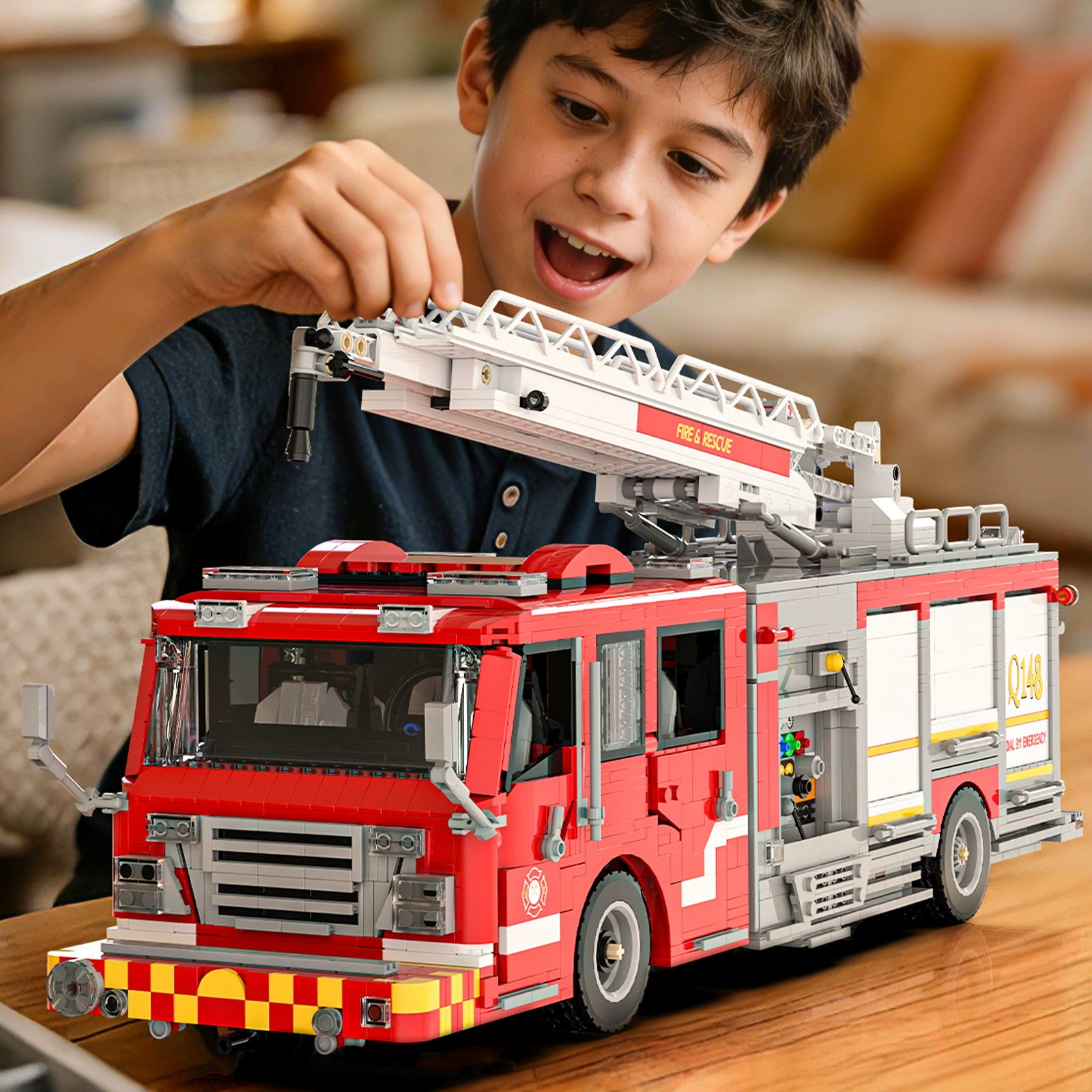XBert 66148 - US Firetruck Elevated Water Towers