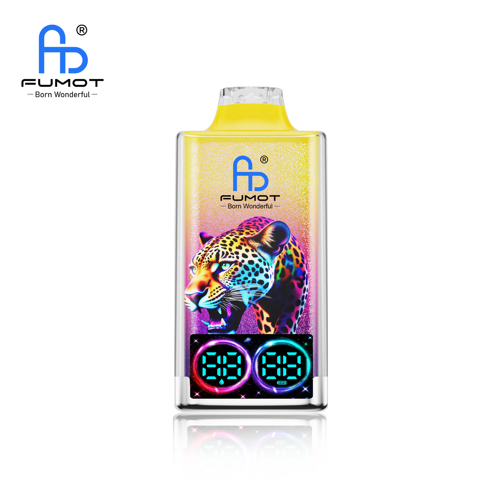 FUMOT Leopard 40K Disposable Vape – New Blue Cherry Cranberry - Vaba Vape-Shop