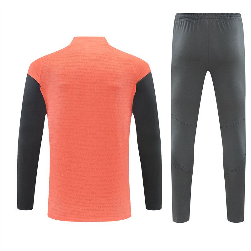 Adult/ Kids Bayern München Half Zipper Training Suit - Orange