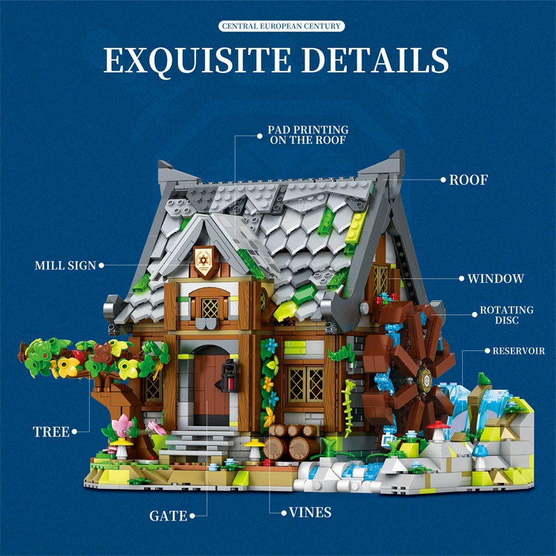 ReoBrix 66045 - Europen Century Mill House