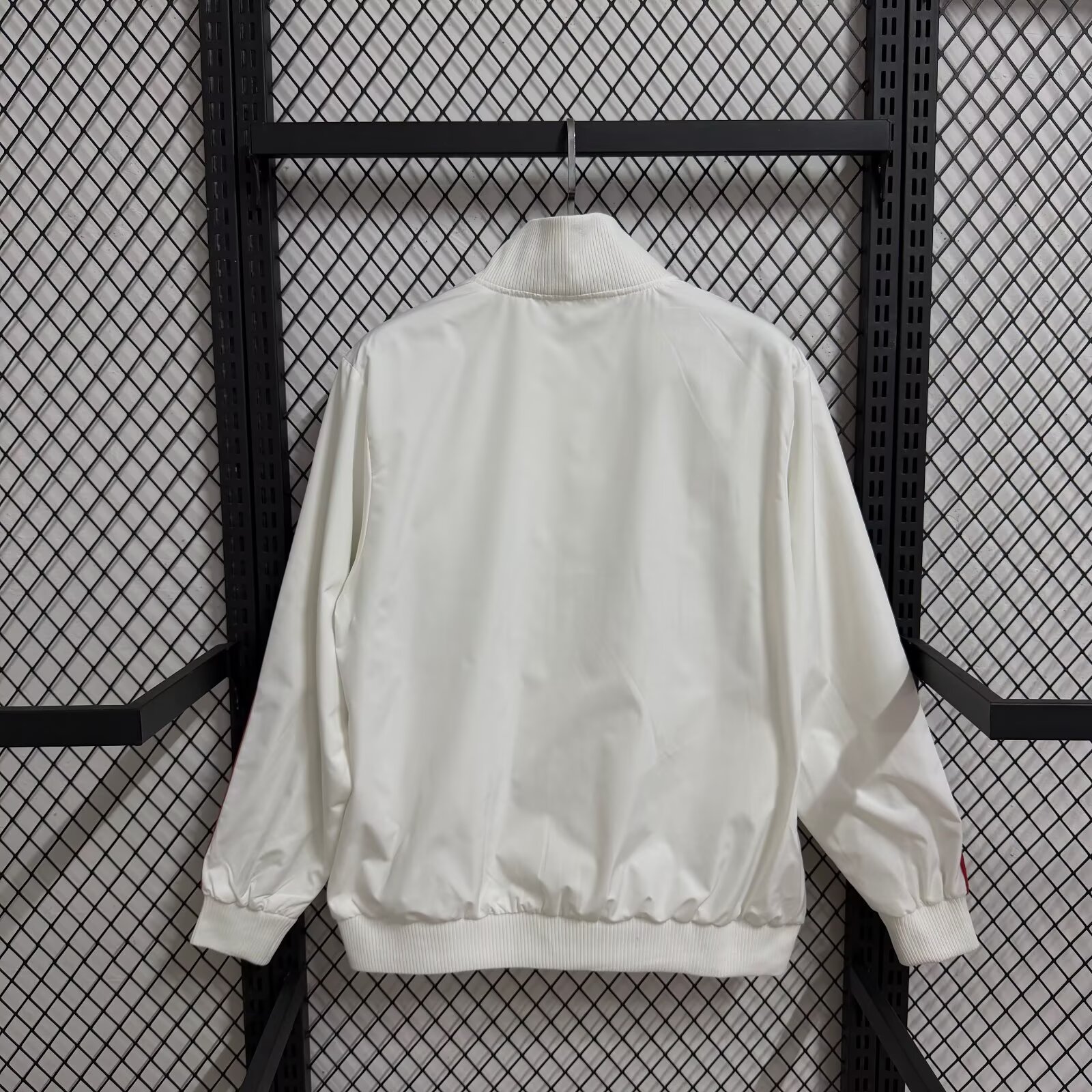 AC Milan White Retro Casual Waterproof Windbreaker F1075