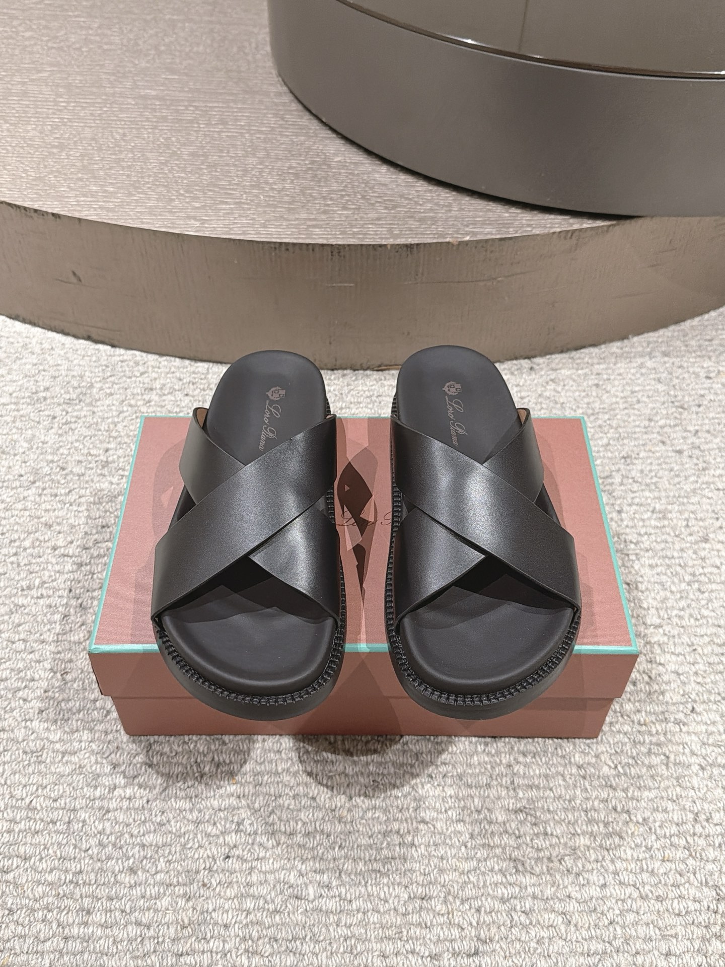 Loro Piana Men's Leather Sandal
