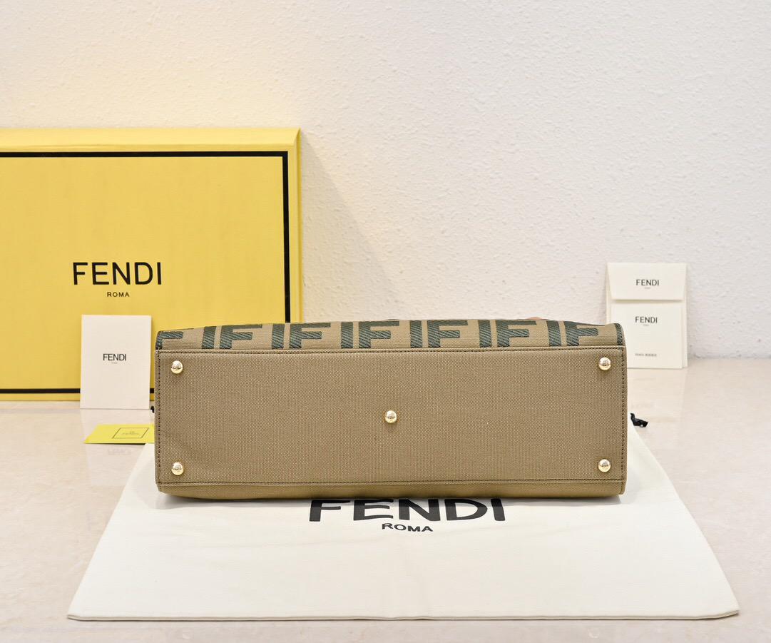 Fendi X-tote Classic monogram handbag