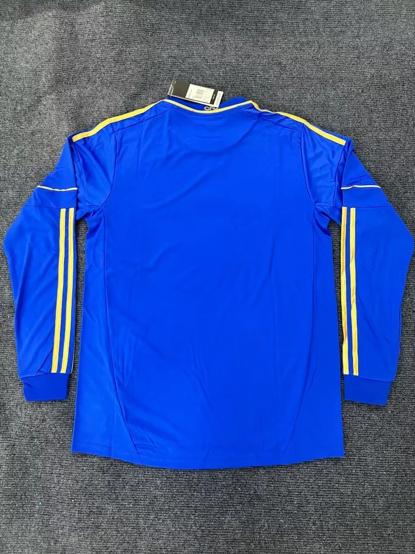 2012-13 Retro Long Levver Chelsea Home Blue Fans Football Shirt 1:1 Thai Quality