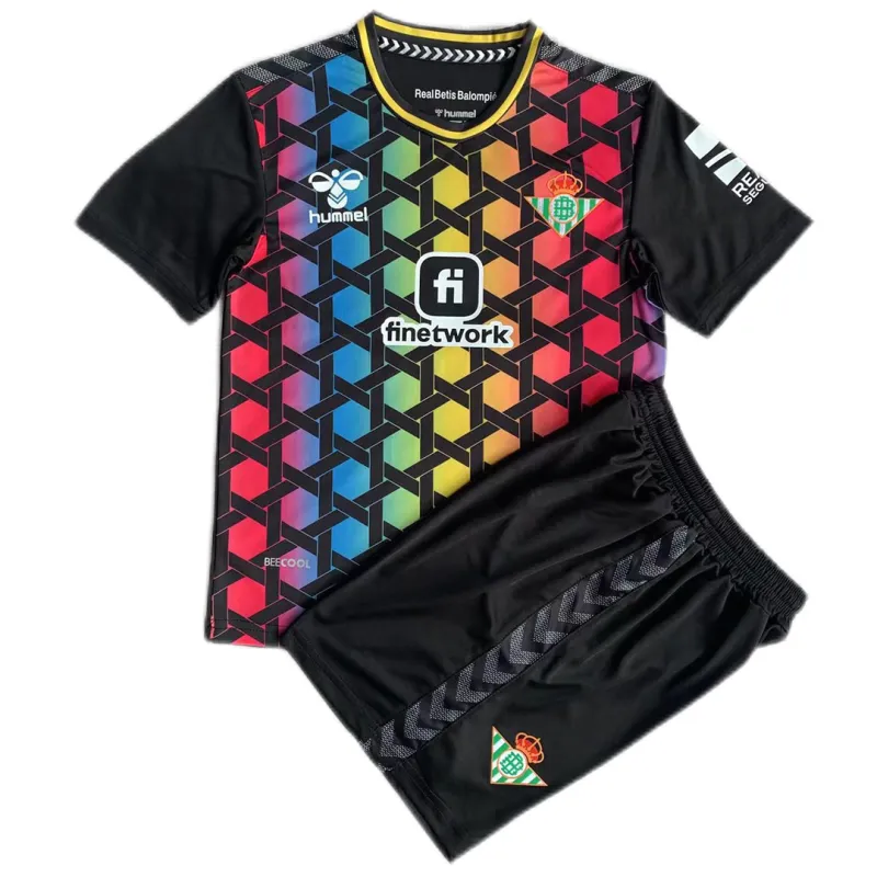 Kids Real Betis 2023/24 Goalkeeper Kit (Jersey+Short)