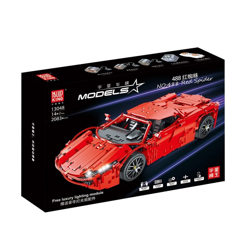 MOULD KING 13048 - Red Spider