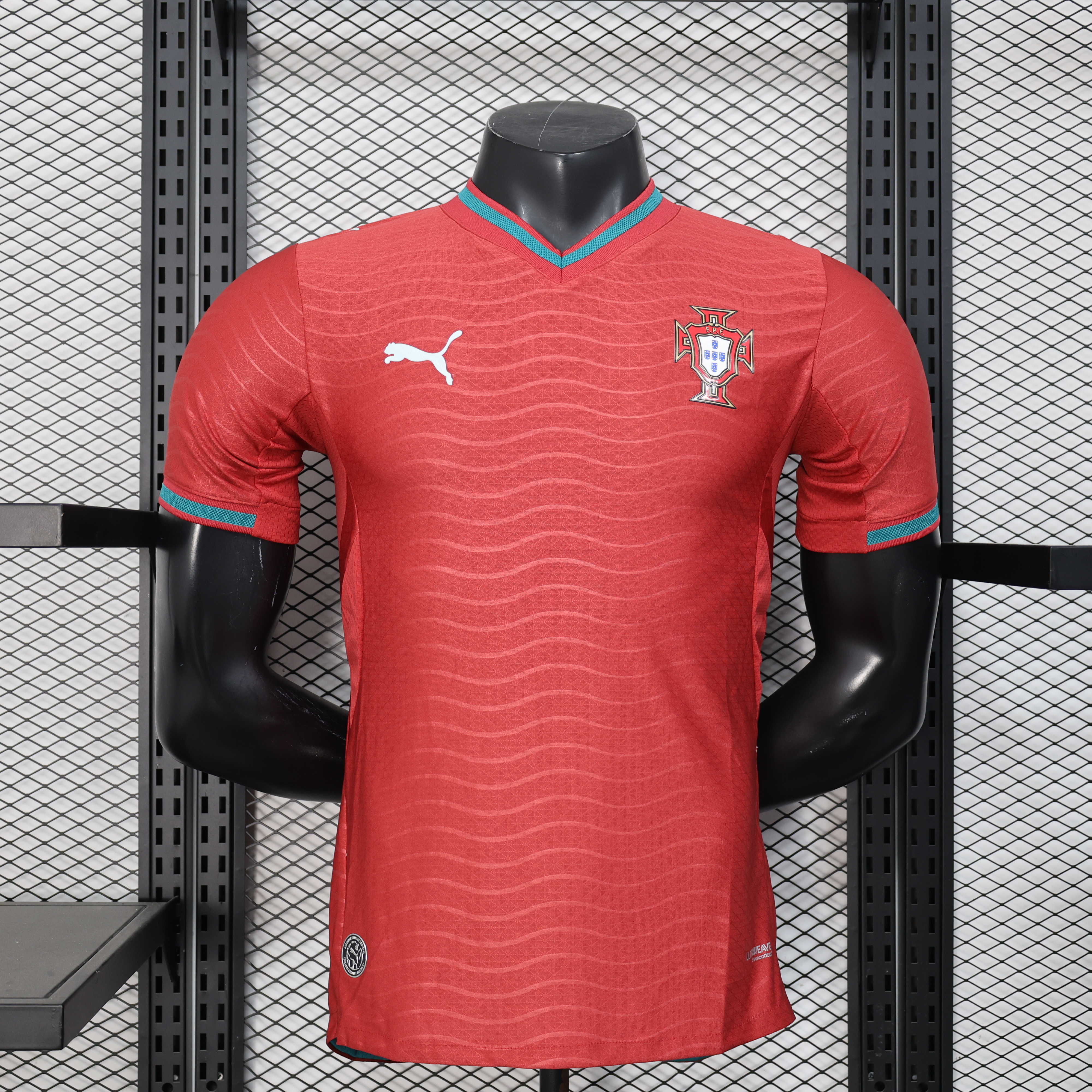 Player Version Portugal 2026 Home Red Jersey S-4XL