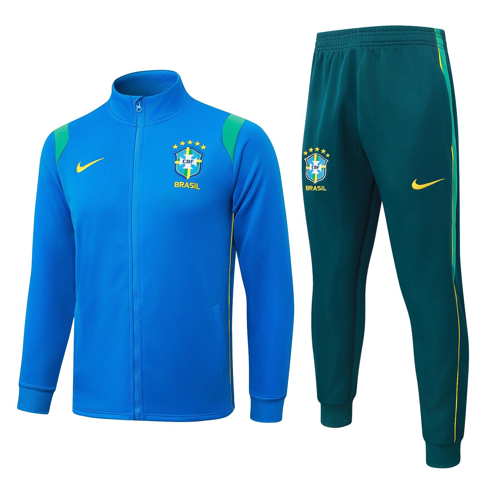 Brazil Training Jacket Suit 26/27 | Soc Jersey - Premium Football Jersey