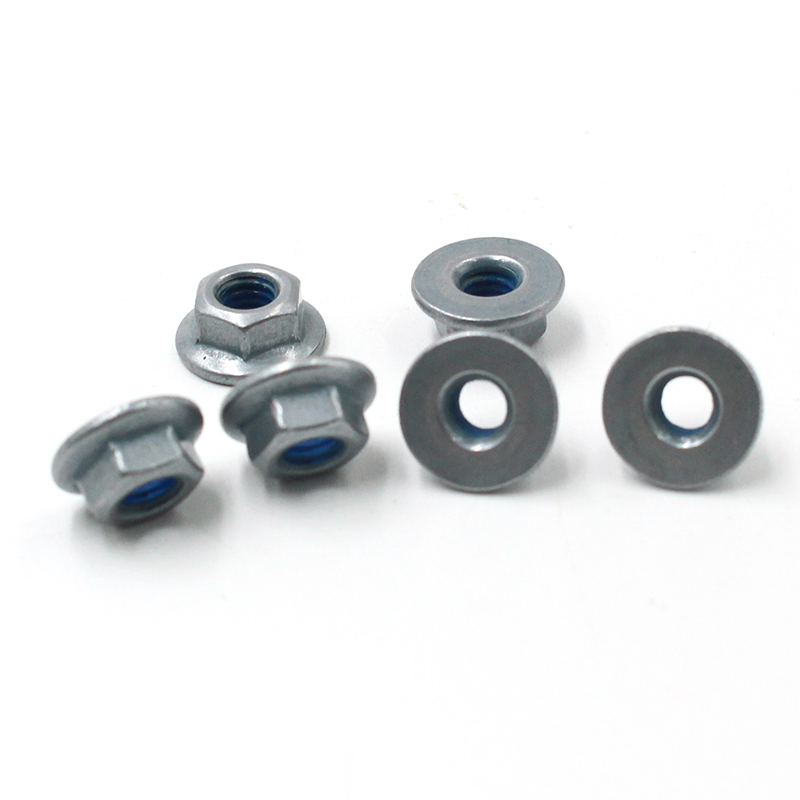 M3 M4 M5 M6 M8 M10 M12 M14 M16 Stainless Steel 304 316 Zinc Plated and Polished Hex Washer Flange Nuts