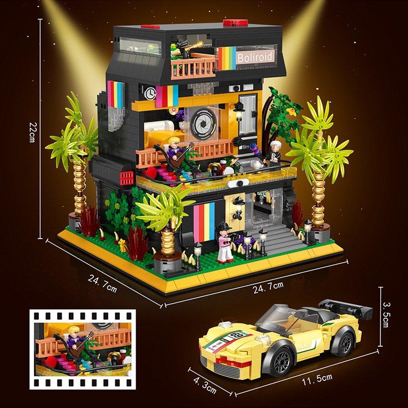 QunLong DZ6019 - Movie Star Villa(Mini Block)