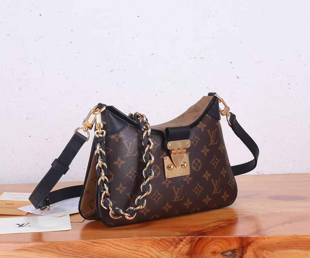 Louis Vuitton Monogram Reverse printed canvas crossbody bag
