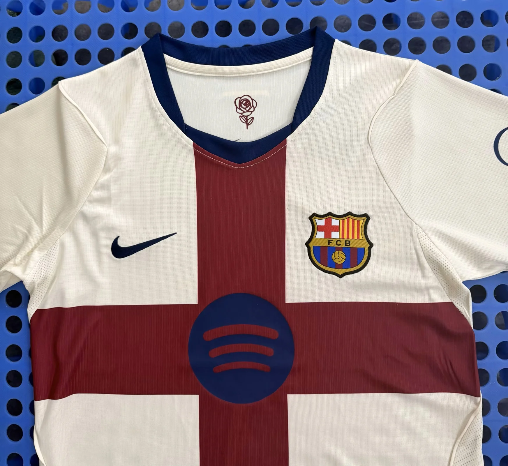 2026-27 Barcelona third Away White Fans Football Shirt 1:1 Thai Quality
