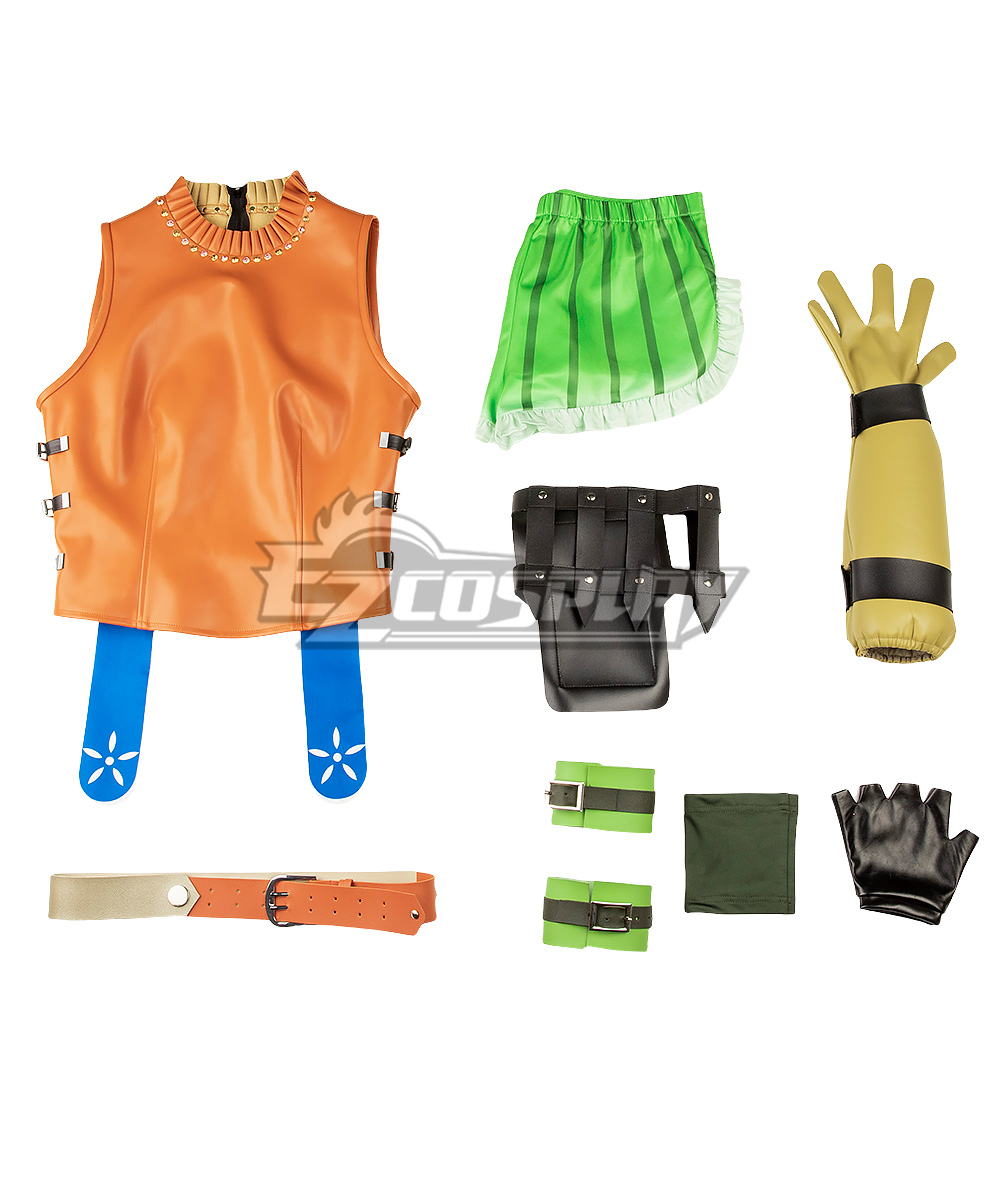 Final Fantasy X Rikku Cosplay Costume