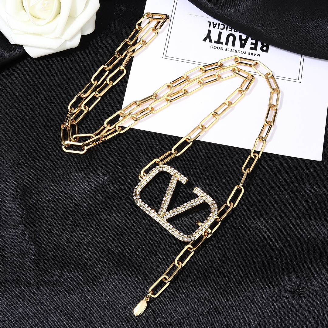 Valentino Chain Waist Belt