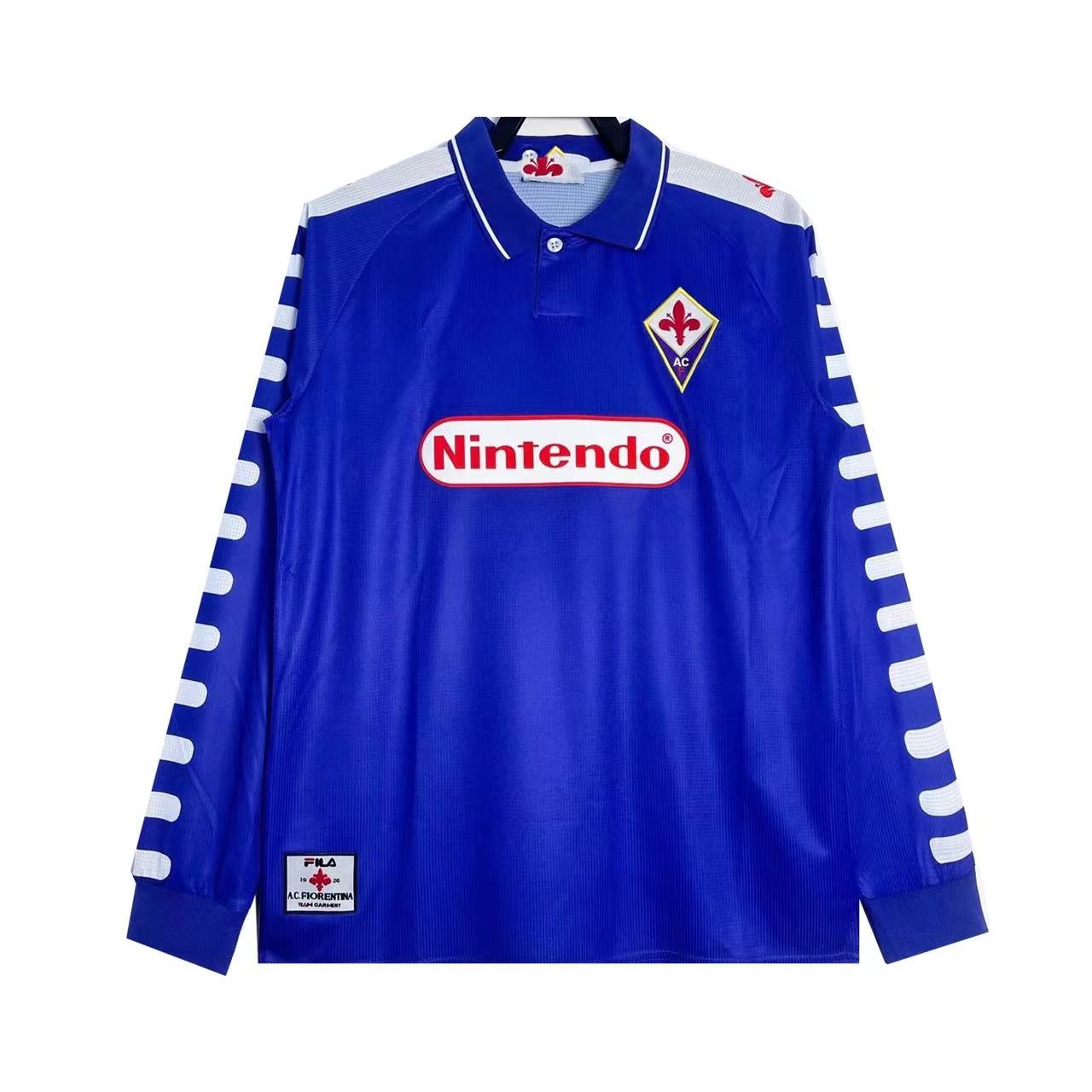 Fiorentina 1998/99 Home Kit long sleeves Size:S~XXL