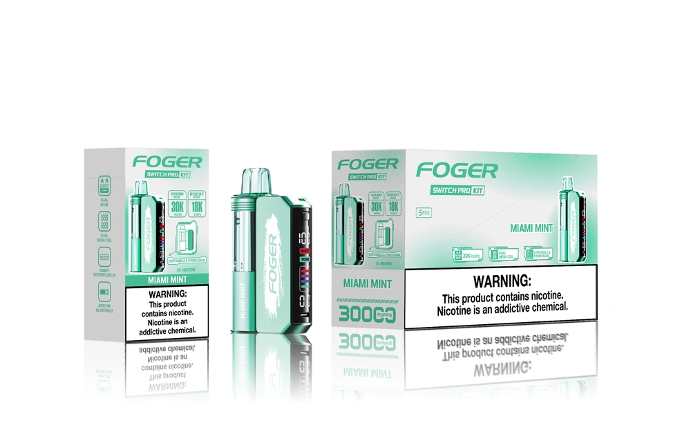 Foger Switch Pro 30000 Puffs Kit - Miami Mint - Vaba Vape-Shop