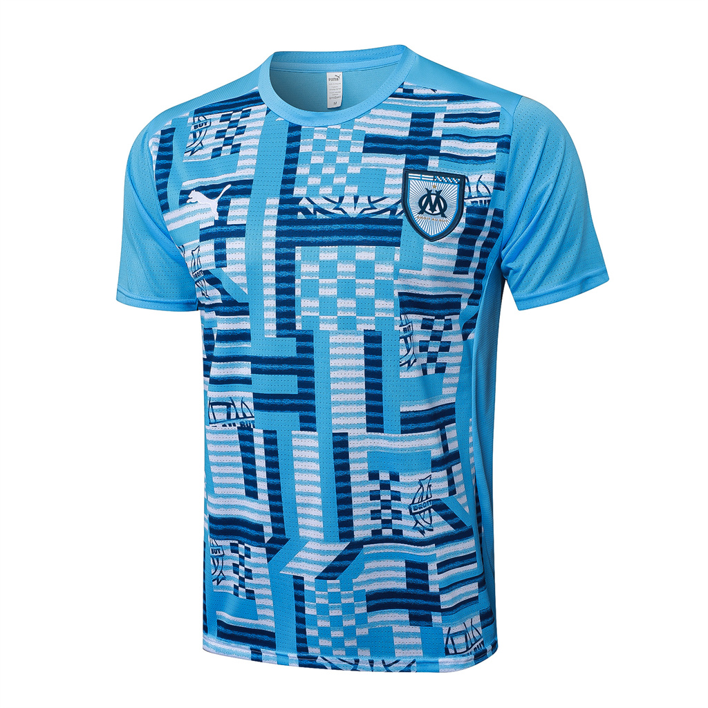 Marseille Training Short sleeve Jersey 24/25 | Soc Jersey - Premium Football Jersey
