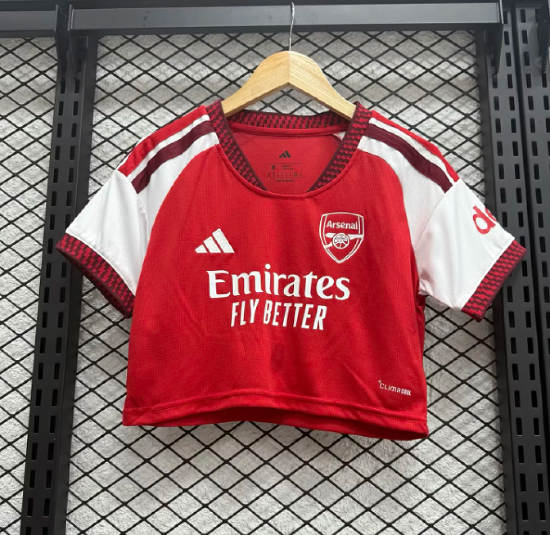 Arsenal Home Woman Cropped 26/27